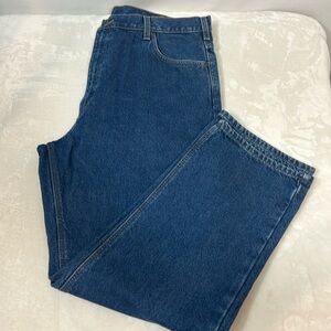 Carhartt Relaxed Fit Flannel Lined Jeans 42”x 32”